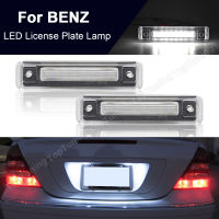 A2PCS LED ใบอนุญาตจำนวนแผ่นแสงโคมไฟสำหรับ Benz SL-Class R129 1989-2001 E-Class S124 1985-1996ไม่มี ErrorM