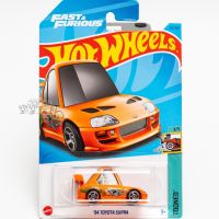 ❗ No. 211 94 TOYOTA SUPRA Orange Mattel Hot Wheels Alloy Small Sports Car211号 丰田 橙色 美泰风火轮合金小跑车