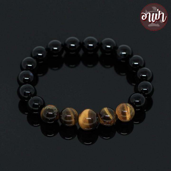 อาเป่า-หินนิลดำ-onyx-ขนาด-10-มิล-ประดับหินไทเกอร์อายส์-tiger-eye-เม็ดเล็กขนาด-10-มิล-เม็ดใหญ่ขนาด-12-มิล-คัดหิน-หินนิลกาฬ-พลอยตาเสือ-หินตาเสือ