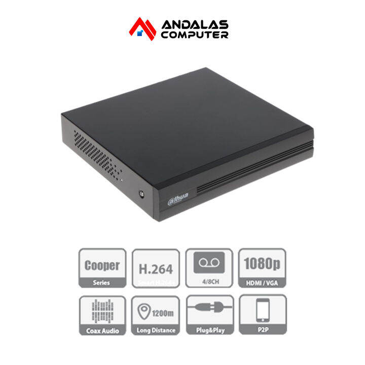 DVR CCTV DAHUA XVR DHXVR1A08 2MP 8 Channel Lazada Indonesia