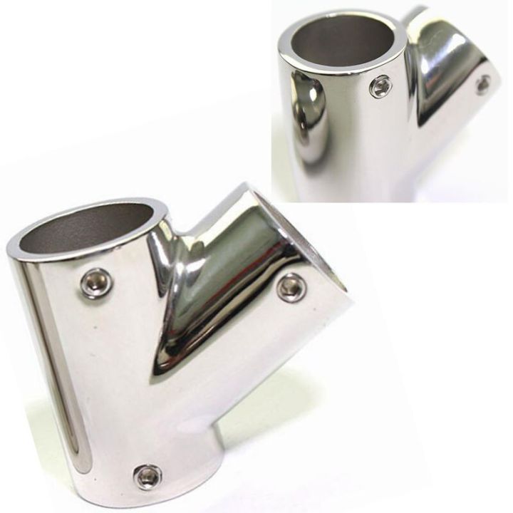 boat-hand-rail-fitting-corrosion-resistant-stainless-steel-silver-60-left-3-way-25mm-fits-22mm-7-8