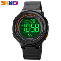 SKMEI Japan Digital movement Men Sport Watches LED Light Electronic Wristwatch Chronograph 50M Waterproof Count Down Date Clock