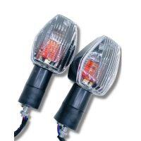 1 คู่ไฟเลี้ยวมอเตอร์ไซด์หาง Flashers ไฟเลี้ยวด้านหน้าไฟกระพริบสำหรับ Honda CBR600 F4 CBR600RR CBR900RR CBR929RR CBR954RR CBR1000RR CB1300 RC51