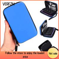 VERFZM SHOP กระเป๋าเก็บของคอนโซลเกมกระเป๋าถือเคสแข็งทนทานสำหรับ Nintendo 2DS กล่องเกมการ์ด