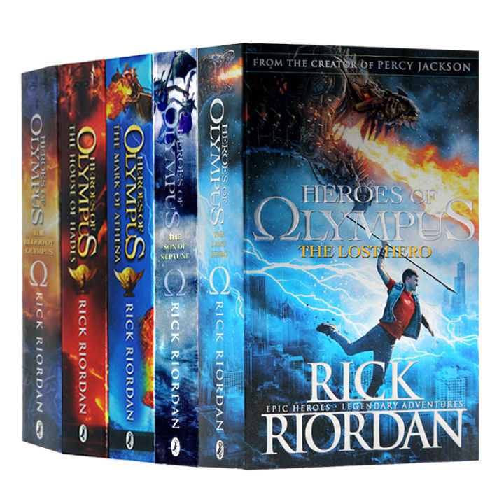 Percy Jackson heroes of Olympus Rick Riordan best selling Youth English ...