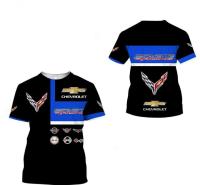 (ALL IN STOCK XZX) Chevrolet Corvette C6 / C5 / C7 / C8TOP Men_S US 3D เสื้อยืด BEST GIFT 9 หลา s-5XL 022 (ชื่อฟรีส่วนบุคคล)