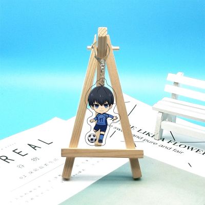 SY1 Blue Lock Keychain Anime Keyring Acrylic Cute Bag Pendant Cartoon Chigiri Hyoma Isagi Yoichi Key Chain Gift YS1