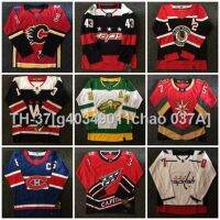 ℡ g40349011chao 037A เสื้อกีฬาแขนยาว ลายทีม Nhl Jersey Hockey Jersey ขนาดใหญ่พิเศษ สไตล์ฮิปฮอป เรโทร