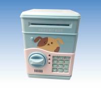 ATM password Cute Dog money box,ATM coin machine