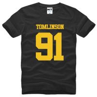 One Direction Louis Tomlinson 91 Printed T Shirts Men Summer Short Sleeve O-Neck Cotton Mens T-Shirt Tee Camisetas Masculina  WGNM