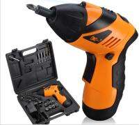 Hot item Cordless Screwdriver ชุดสว่านเจาะไฟฟ้าไร้สายมัลติฟังก์ชั่น DC 4.8V พร้อมเครื่องมืออุปกรณ์รวม 45 ชิ้น (2103)