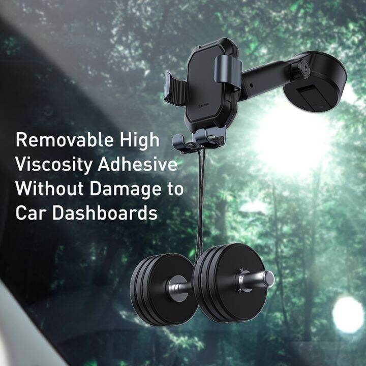 baseus-gravity-car-phone-holder-suction-cup-adjustable-universal-holder-stand-in-car-gps-mount-for-iphone-12-pro-max-xiaomi-poco-car-mounts