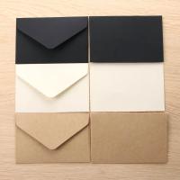 Holiday Discounts 20 Pcs European Style Vintage Paper Envelopes Classical Black White Invitation Envelope Mini Blank Gift Envelope