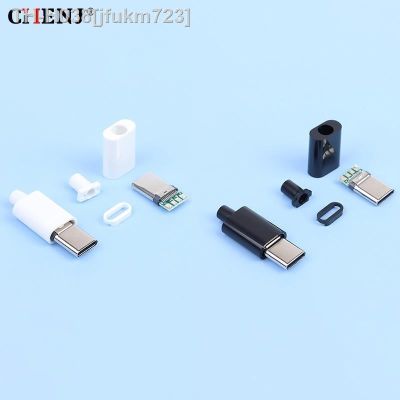 Type-C Mirco USB 3.1 Connector Jack Conector Tail Male Plug Electric Terminals 4 Pin Tipo C OTG Adapter De Carga Set Electrical