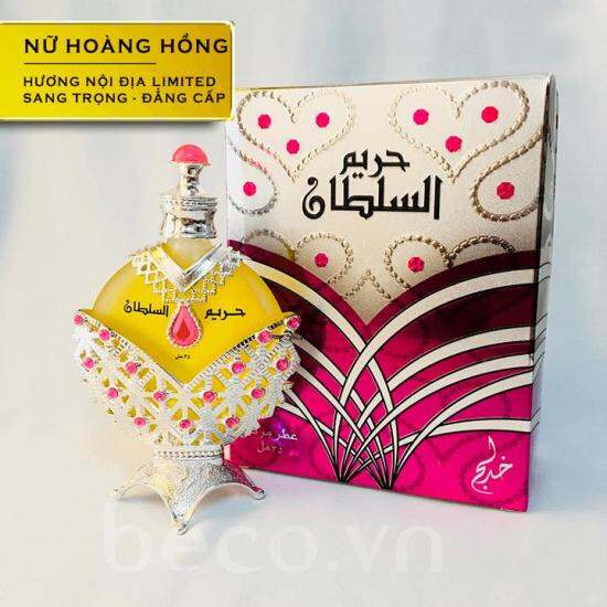 Hcmnước hoa tinh dầu dubai nữ hoàng hồng hareem al sultan - ảnh sản phẩm 1