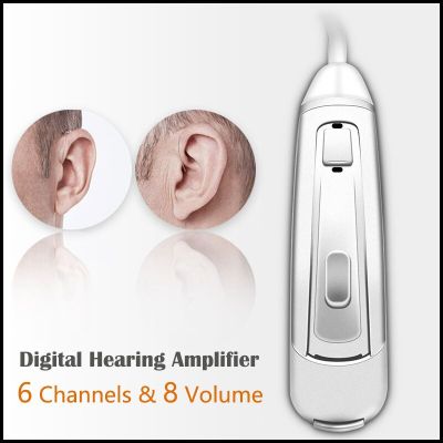 ZZOOI Invisible Hearing Aids Digital Hearing Aid For Deafness Elderly Portable Sound Amplifier 6 Channels Adjustable Tone Dropshipping