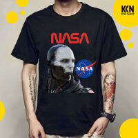 เสื้อยืด T-Shirt  NASA01 เสื้อยืดแนวสตรีท สวมใส่สบาย ไม่ร้อน ระบายอากาศได้ดี ใส่เล่นสเก็ตสบาย ลายติดแน่น