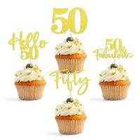 【CW】∋  to 50th Birthday Decoration 50 and Cup