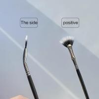 Eyelash Brush Fan Shaped Artificial Fiber Soft Durable Brush Tool Cosmetic N3X7