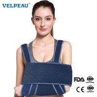 VELPEAU Arm Sling Shoulder Immobilizer Rotator Cuff Support Brace Adjustable Medical Arm Sling for Broken Fractured Bones Sprain