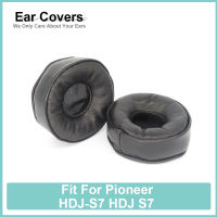 HDJ-S7 HDJ S7หูฟังสำหรับ Pioneer หูฟังหนังแกะนุ่มสบาย Earcushions แผ่นโฟม