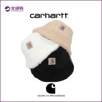 ☂หมวกกำมะหยี่ขนแกะหญิงหมวกชาวประมงอบอุ่น Carhartt Cartt น่ารักใบหน้าอ่างน้ำของหมวกขนาดเล็ก