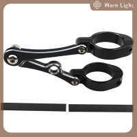 Warm Light ขายึดไฟหน้ารถจักรยานยนต์ Mount CLAMP 39mm-41mm CNC Fork Tube Spotlight Holder สำหรับ Harley Cafe RACER Chopper bobber Universal