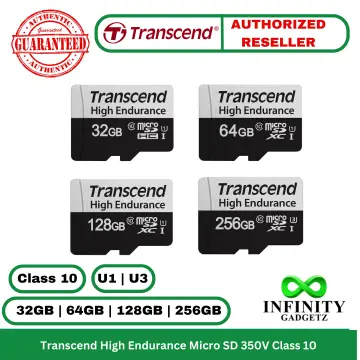 USD350V, Tarjetas microSD - Transcend