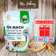 Yến Mạch Úc Tươi Ăn Liền Mr Johnny Túi 500g - Ăn kiêng, hỗ trợ giảm cân