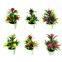 Flower Home Garden Table Decoration Room Ornaments Artificial Bonsai Potted Ornaments Home Desktop Decor