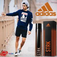 ADIDAS STRK For Him Pour Lui Eau De Toilette 100ml. น้ำหอมลิขสิทธิ์แท้ซีรี่ย์ใหม่จากอาดิดาสกลิ่นใหม่ฉีกกฏหอมสปอร์ตไฮโซหรูหราผสานความเซ็กซี่แนวใหม่