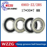 ● WZZG 6903-ZZ 2RS ( 20pcs/lot ) deep groove ball bearings 17x30x7 MM high-speed ball bearings