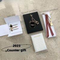 มาใหม่ จี้ห้อยกระเป๋า ใส่เครื่องประดับ กิ๊บติดผม ลายคริสต์มาส พร้อมกล่องบรรจุ