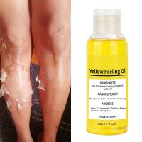 1 Bottle Thai Yellow Peeling Oil Bleaching Dark Skin Retinol With Peptide Spots Blackheads Blemishes Bad Skin Spot Treatment