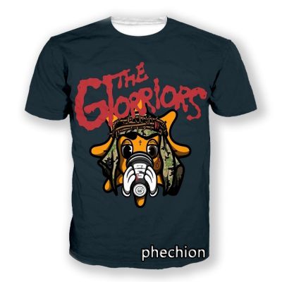 Phechion ใหม่แฟชั่นผู้ชาย/ผู้หญิงเพลง Glo gang 3D พิมพ์แขนสั้นเสื้อยืดสบายๆ Hip Hop ฤดูร้อน T เสื้อ Tops S26