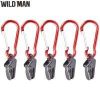 (Ready) กลางแจ้งเดินป่าเต้นบังแดดออกแคมป์ที่จับยึดกับที่ Grip Carabiner Hook