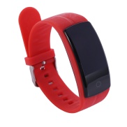 Smart Wristband Color LCD Fitness Tracker Heart Rate Blood Pressure