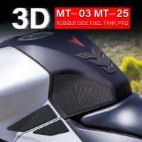 Motorcycle Stickers For Yamaha MT-03 MT-25 MT03 MT25 2020 2021 2022 Side Fuel Tank Pad Rubber Tankpad Non-slip Decal Protector