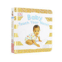 Baby Touch Your Nose Childrens English Picture Book English Enlightenment 0-2 Years Old Childrens Paperboard Book Dk Produced Books