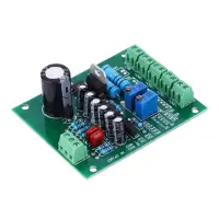 2X DC 9-12V VU Level Audio Meter Driver Board DB Level Meter Amplifier IC BA6138 Double-Sided Circuit Board