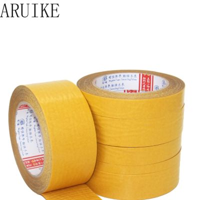 double-sided mesh fiber duct tape high adhesive super transparent carpet doors and Windows sealed glass fiber Adhesives Tape