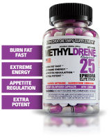 Cloma Pharma Methyldrene 25 Elite 100 Caps  Fatburn สูตรเบริ์นไขมัน