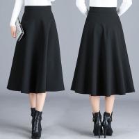 Pocket long skirt, half-length skirt, female spring a-line umbrella skirt, large口袋长裙半身裙女春a字伞裙装大码高腰蓬蓬裙大摆百褶裙子