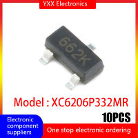 ชิป IC XC6206P332 XC6206P332MR ของแท้ใหม่10ชิ้น662K SOT-23-3 3.3V ชิปควบคุมแรงดัน300MA