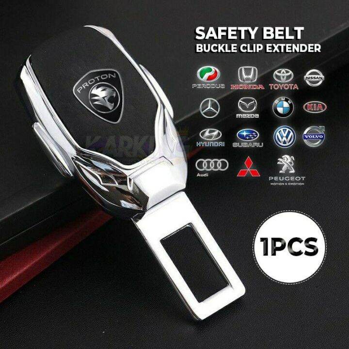 Car Seat Belt Buckle Extension Silencer Alarm Stop Perodua Proton