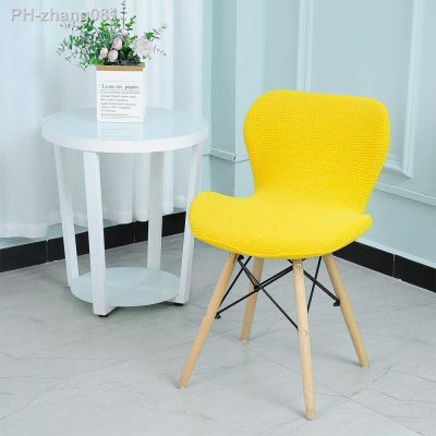 Butterfly Chair Cover Polar Fleece Dining Chair Slipcover Nordic Washable Elastic Bhotel Dining Room Bar Banquate Chair Cover