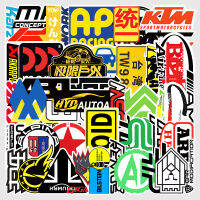 ป้ายร้าน ญี่ปุ่น คำขวัญ โฆษณา การ์ตูน JDM DIY  50แผ่น anime LOGO sticker ดัดแปลง NGK michelin HONDA JAPAN
