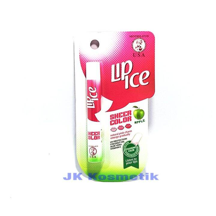 Lip Ice Sheer Color Apple Lazada Indonesia