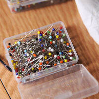 250ชิ้นแก้วหัวบอล Pins ผสมสีตรงควิลท์เข็ม DIY จักรเย็บผ้างานฝีมือ Pins