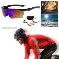 Professional Polarized Cycling Glasses Bike Goggles Outdoor Sports Bicycle Sunglasses UV 400 With 5 Lens 5 Color Safety Goggles